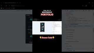Responsive Portfolio Part 5 #webdesign #webdevelopment #html #css #javascript #frontend #portfolio