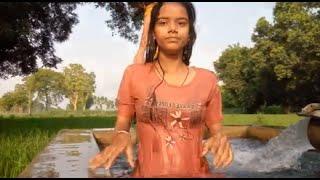 Village Girl Bathing Vlog | Priyanka bathing Vlog Only