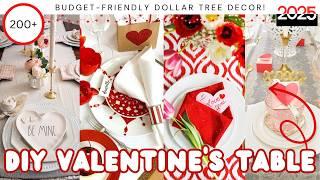 200+ Valentine's Day Table Decorations | Romantic, DIY, & Elegant Ideas 2025