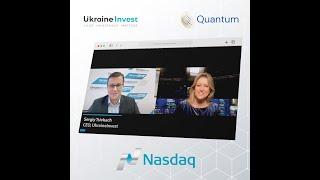 Nasdaq Interview with Sergiy Tsivkach, CEO of UkraineInvest