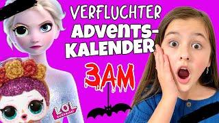 ÖFFNE NIEMALS 3 UHR NACHTS verfluchten L.O.L. Adventskalender von FROZEN ELSA  Alles Ava