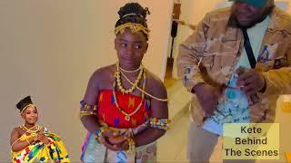 Kete Dance Behind The Scenes - Akosua Finefine