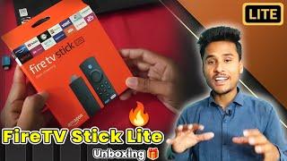 Amazon Fire Tv Stick Lite Unboxing  | Fire TV stick Lite Live Demo 2023