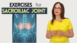 #105 Thirteen exercises for Sacroiliac Joint Dysfunction and back pain relief.