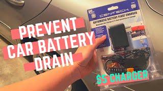 How to Connect a Battery Charger to 12V Car Battery (Centech Harbor Freight)