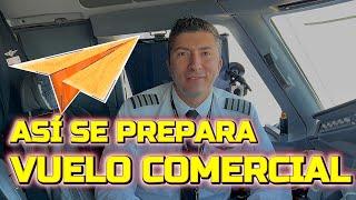 ASÍ SE PREPARA LA CABINA DE UN AVIÓN PARA UN VUELO COMERCIAL DE PASAJEROS PARTE 2/2