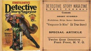 Collection of 3 Mystery Stories | Detective Story Magazien Jan 1920