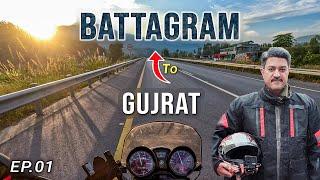 Epic Solo Adventure begins | S2 Ep.01 | Gujrat to Battagram | Himalayas | North Pakistan Bike Tour