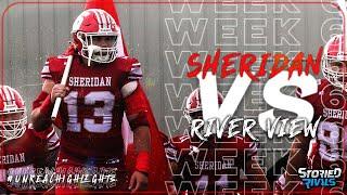 HIGH SCHOOL FOOTBALL | Sheridan vs River View  - HIGHLIGHT