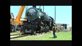 Southern Pacific 982 Steam Locomotive Gets A Lift