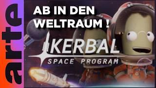 Mit Kerbal Space Program zum Raumfahrer werden | Couchwissen: Wissenschaftler zocken!  | ARTE