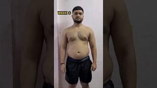 4 months Incredible fat loss transformation | fatfree fitness | fat loss | weight loss #shorts