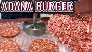 ADANA KEBAP KIYMASINDAN HAMBURGER OLUR MU? (Mangalda Zırh Kıymasından Burger Denemesi )