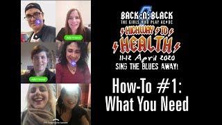 Highway to Health Livestream - How to #1 - What you need