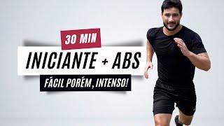 Treino hiit 30 min para emagrecer em casa e sem equipamentos - cardio + abdominal