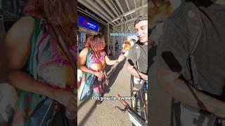 NYC reacts to the best dog #dog #australianshepherd #funnyanimal