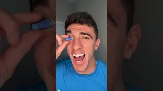 MY EYEBALL CAME OUT  #funny #youtubeviral