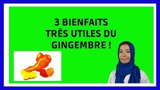 3 Bienfaits du Gingembre à Connaître !