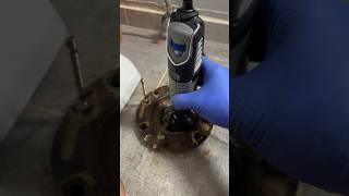 Replace Brass Toilet Flange on Copper Drain Pipe | Dremel Cutoff Wheel