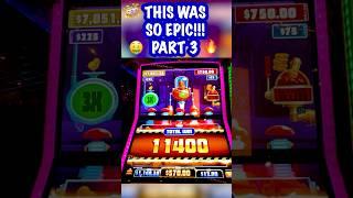  We Won SO MUCH MONEY On This Slot!  Part 3 #730slots #shorts #fun #casino