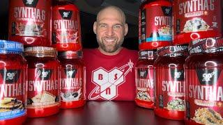 BSN SYNTHA 6 PROTEIN!! EVERY FLAVOR REVIEWED!!! 