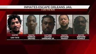 New Orleans escaped inmate captured in Baton Rouge
