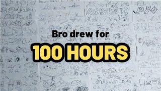 Using Neuroscience to Draw for 10,000 Hours --- 100 hour review