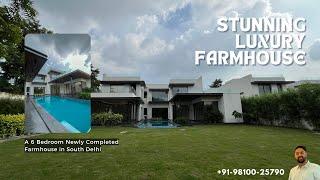 THE BEST FARMHOUSE IN SOUTH DELHI | 2 IDENTICAL FARMHOUSE FOR SALE IN CHATTARPUR SOUTH DELHI | 6 BHK