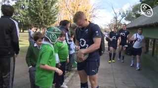 Irish Rugby TV: Ireland Train At Buenos Aires' Hurling Club