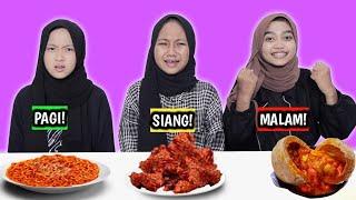 SEHARIAN MAKAN SUPER PEDAS YANG PALING KUAT DAPET HADIAH