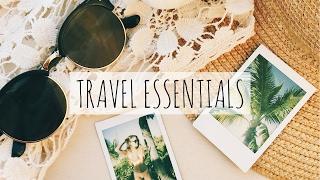 TOP 10 TRAVEL ESSENTIALS | Tess Florio