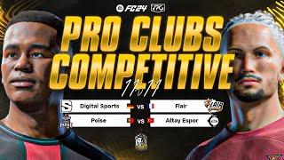 EA FC 24 COMPETITIVE PRO CLUBS | VPG ESPORTS PREMIER