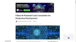 9 Best AI-Powered Code Completion for Productive Development