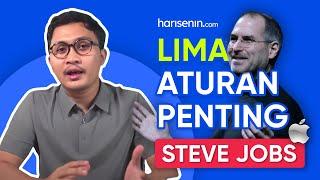 Omongan Om Steve Jobs Tentang “Kerja” | 5 Aturan Penting