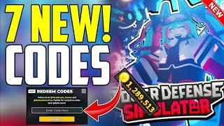 ️SEPTEMBER UPDATE!!️️ TOWER DEFENSE SIMULATOR ROBLOX CODES 2024 - TOWER DEFENSE CODES 2024 - TDS