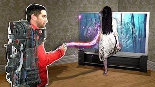 A GHOST CRAWLED OUT OF MY TV! (Garry's Mod)