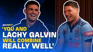 Blue Collar Chat: Hammy and Cooper Johns sit down with the NSW Origin Team