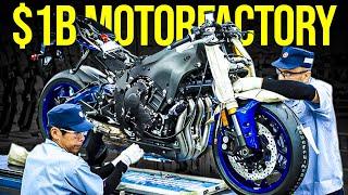 Inside Japan's $1B Motorfactory Producing the Yamaha BY HAND!