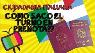 TRUCOS PARA SACAR TURNO EN PRENOTA - Ciudadania Italiana YA!