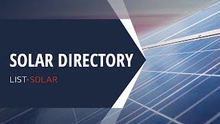 Solar Directory. PV & Solar Energy Companies.
