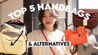 TOP 5 MOST WORN HANDBAGS 2023 | Loewe Puzzle, Sezane Claude & More