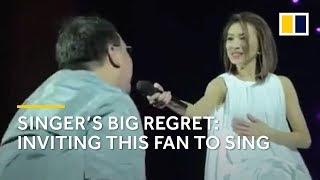 China: Why you should not invite your fan to sing