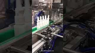 Automatic nasal spray medicine bottle filling capping machine