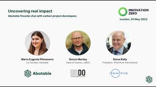 Uncovering real climate impact – Abatable fireside chat at Innovation Zero