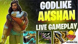 I Am An Akshan GOD! - Wild Rift HellsDevil Plus Gameplay