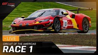 LIVE | Race 1 | Circuit of the Americas | GT America powered by AWS