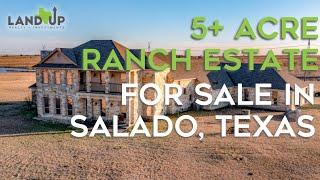 5+ Acre Ranch Estate for Sale in Salado, TX