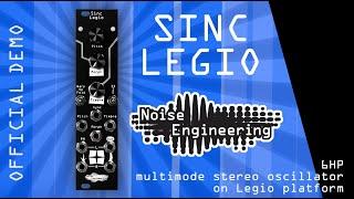 Sinc Legio multimode stereo oscillator on the Legio platform from Noise Engineering