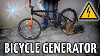 DIY Bicycle Generator | Free energy