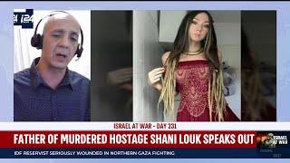 'She was an angel': Shani Louk's father speaks out after Hamas murdered daughter